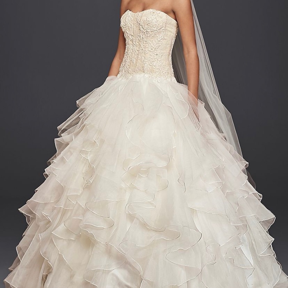 Oleg Cassini Ballgown Wedding/quinceañera Dress